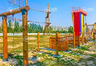 云中河研學營地建設實景